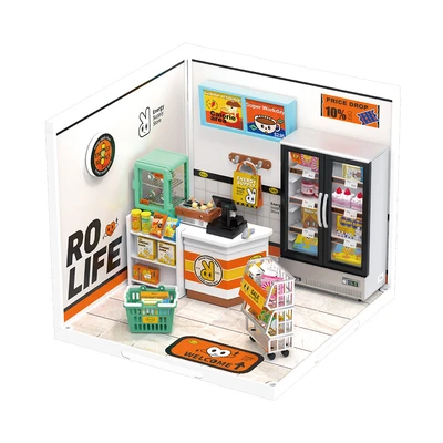 Gambar Rolife Miniatur 3d Energy Supply Store Set 102 Pcs - Mix