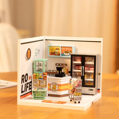 Gambar Rolife Miniatur 3d Energy Supply Store Set 102 Pcs - Mix