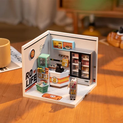 Gambar Rolife Miniatur 3d Energy Supply Store Set 102 Pcs - Mix