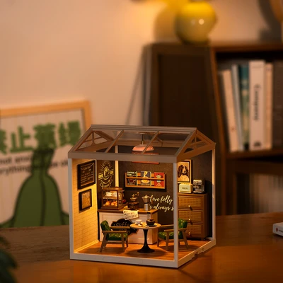 Gambar Rolife Miniatur 3d Golden Wheat Bakery Set 110 Pcs - Mix