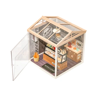 Gambar Rolife Miniatur 3d Golden Wheat Bakery Set 110 Pcs - Mix