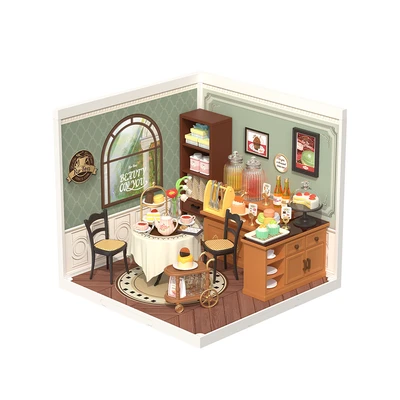 Gambar Rolife Miniatur 3d Sweet Sips Tea Set 154 Pcs - Mix