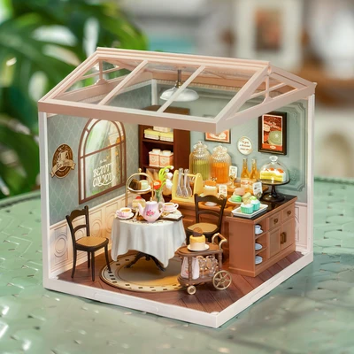 Gambar Rolife Miniatur 3d Sweet Sips Tea Set 154 Pcs - Mix