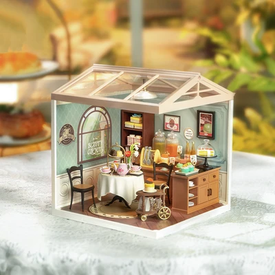 Gambar Rolife Miniatur 3d Sweet Sips Tea Set 154 Pcs - Mix