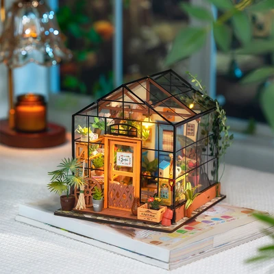 Gambar Rolife Puzzle 3d Cathys Flower House Set 389 Pcs - Mix