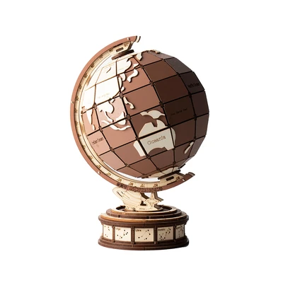 Gambar Rolife Puzzle 3D Global Wonders Set 277 Pcs - Cokelat
