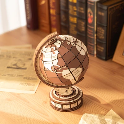 Gambar Rolife Puzzle 3D Global Wonders Set 277 Pcs - Cokelat