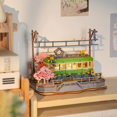 Gambar Rolife Puzzle 3d Sakura Journey Set 223 Pcs - Mix