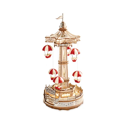 Gambar Rolife Puzzle 3D Parachute Tower Set 184 Pcs - Mix