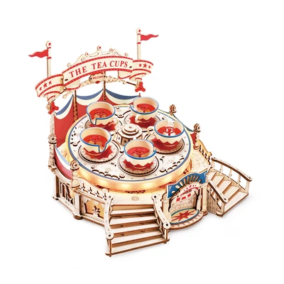 Gambar Rolife Puzzle 3D Tilt A Whirl Set 280 Pcs - Mix