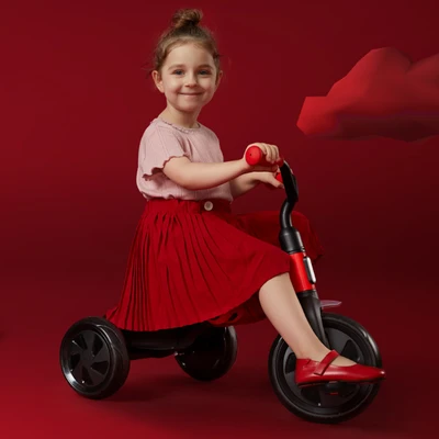 Gambar Qplay Ant Basic Tricycle Sepeda Anak - Merah