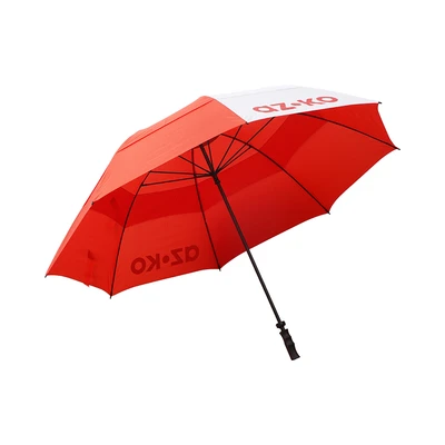 Gambar Azko Payung Golf Manual 148 cm - Merah/Putih