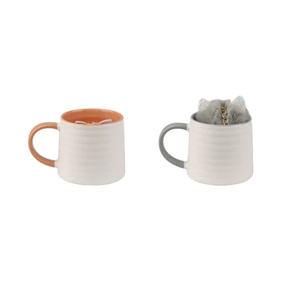 Gambar Delicia Set Wolie Mug Keramik 380 ml Random