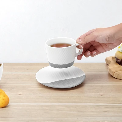 Gambar Delicia Andaman Cangkir Dengan Saucer 150 ml Random
