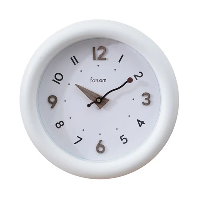 Gambar Forhom Olten Jam Dinding Plastik 30 cm - Putih
