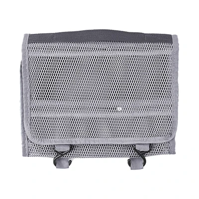 Gambar Passport Tas Kosmetik Mesh Extendable Dengan Gantungan - Abu-Abu