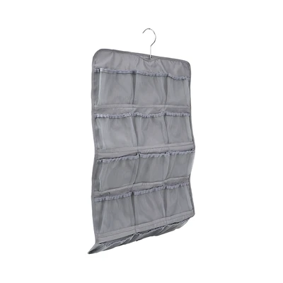 Gambar Passport Tas Organizer Travel Mesh - Abu-Abu