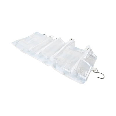 Gambar Passport Tas Kosmetik Dengan Hanger - Putih/Biru