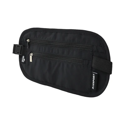 Gambar Passport Tas Pinggang Anti Theft Dengan Rfid Block - Hitam