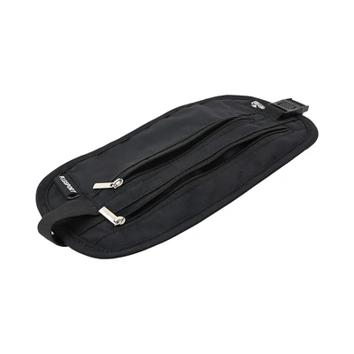 Gambar Passport Tas Pinggang Anti Theft Dengan Rfid Block - Hitam