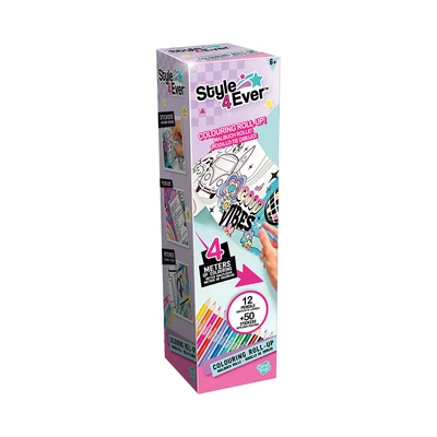 Gambar Canal Toys Set Style 4 Ever Coloring Roll Up - Mix