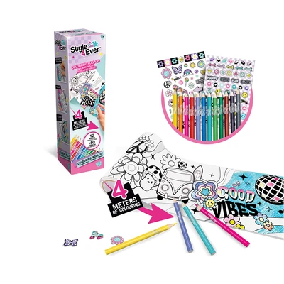 Gambar Canal Toys Set Style 4 Ever Coloring Roll Up - Mix