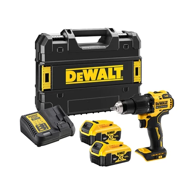 Gambar Dewalt Bor Cordless Impact 20V DCD709P2-KR - Kuning/Hitam