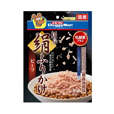 Gambar DoggyMan Camilan Anjing All Life Stages All Breeds Silky Beef Sprinkles 50 gr