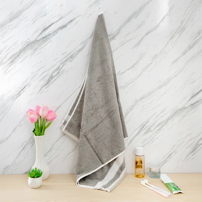 Gambar Informa Eloise Handuk Mandi Bamboo 69x137 cm - Abu-Abu