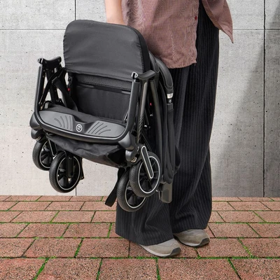 Gambar Kindla Royal Cruise Stroller Anak Compact Lipat - Hitam