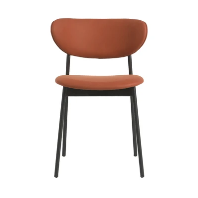 Gambar Informa Lorra Kursi Makan Fabric - Merah Terracotta