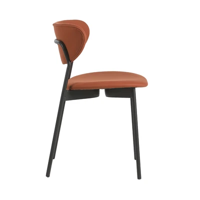 Gambar Informa Lorra Kursi Makan Fabric - Merah Terracotta