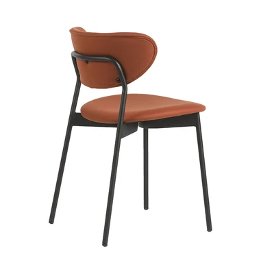 Gambar Informa Lorra Kursi Makan Fabric - Merah Terracotta