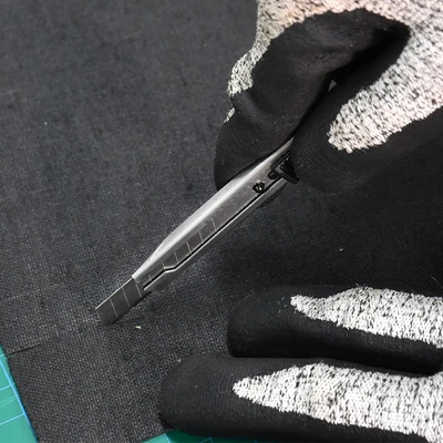 Gambar Tactix Pisau Cutter 9 mm - Hitam/Silver
