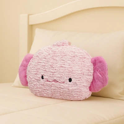 Gambar Ataru Bantal Sofa Polyester Axolotl 65 cm - Pink