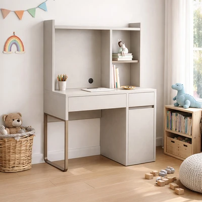 Gambar Informa Fiori Meja Belajar Anak - Krem Beige