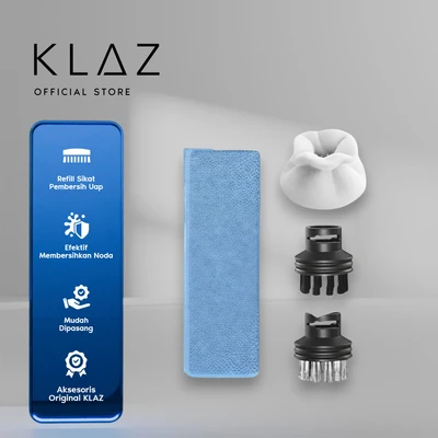 Gambar Klaz Refill Sikat Pembersih Uap Set 4 pcs - Hitam