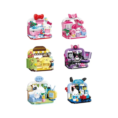 Gambar Bricks Kingdom Set Meja Kursi Anak + Free Keepplay Have Fun At Home K20849