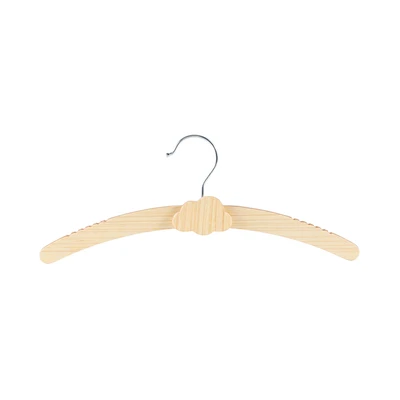 Gambar Stora Hanger Baju Anak Kayu 32 cm Set 3 pcs - Cokelat