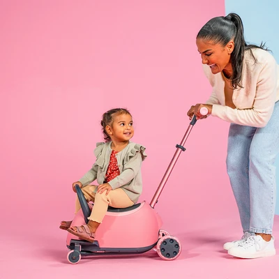 Gambar Yvolution Y Glider Luna Skuter Ride-on - Pink