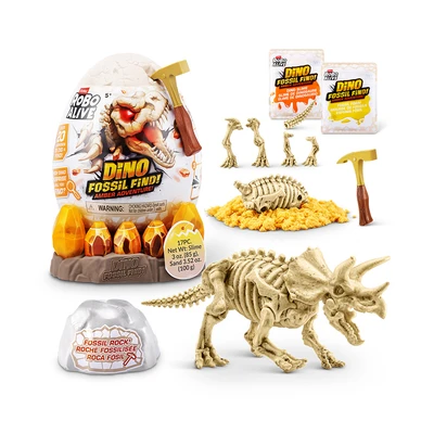 Gambar Zuru Set Robo Alive Dino Fossil Find S1 Random