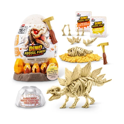 Gambar Zuru Set Robo Alive Dino Fossil Find S1 Random