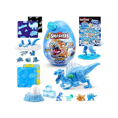 Gambar Zuru Set Smashers Dino Mega Jurassic Light Up Ice Age S1 Random