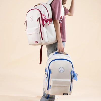 Gambar Unimass Tas Ransel Stitch Small - Putih