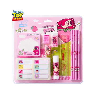 Gambar Unimass Gift Set Alat Tulis Lotso - Pink