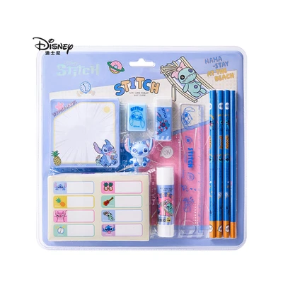 Gambar Unimass Set Alat Tulis Stitch - Biru