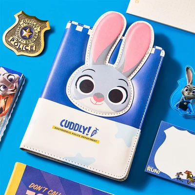 Gambar Unimass Notebook Rabbit A5 - Biru/putih