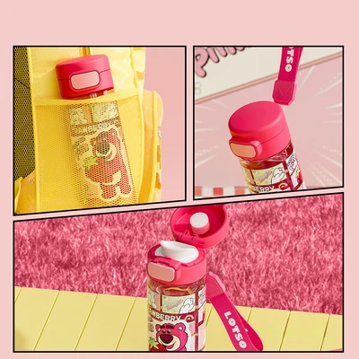 Gambar Unimass Botol Minum Plastik Lotso 530 Ml - Pink