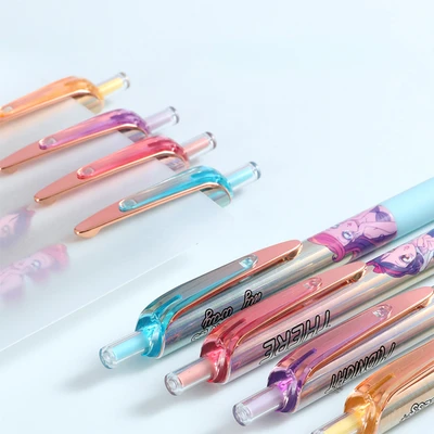 Gambar Unimass Pulpen Gel Hitam 0.5 Mm Ariel Random