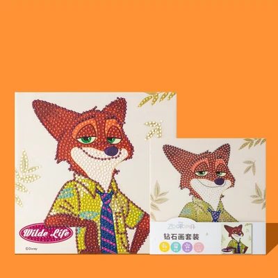 Gambar Unimass Set Diamond Painting Zootopia Random